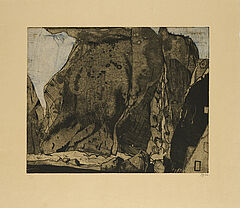 Horst Janssen - Norwegische Landschaft, 80374-232, Van Ham Kunstauktionen