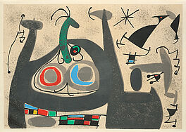 Joan Miro - Aus Le Lezard aux Plumes dOr, 81207-4, Van Ham Kunstauktionen