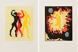 Joerg Immendorff - Konvolut von 2 Radierungen, 65337-5, Van Ham Kunstauktionen