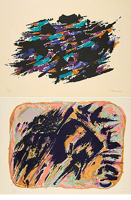 Alfred Manessier - Konvolut von 2 Lithografien, 77345-3, Van Ham Kunstauktionen