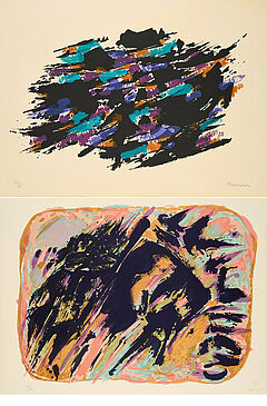 Alfred Manessier - Konvolut von 2 Lithografien, 77345-3, Van Ham Kunstauktionen