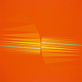 Lothar Quinte - Gegenfaecher orange , 55055-90, Van Ham Kunstauktionen