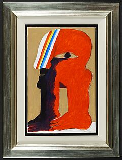 Horst Antes - Kopffuessler, 76558-7, Van Ham Kunstauktionen