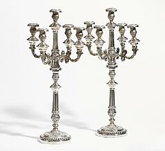 Frankreich - Paar grosse prunkvolle Girandolen, 66994-3, Van Ham Kunstauktionen