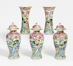 Kaminvasen-Satz, 64084-63, Van Ham Kunstauktionen