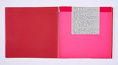 Rupprecht Geiger - All die roten Farben was da alles rot ist ein sehr rotes Buch Hundertbuch III, 76535-1, Van Ham Kunstauktionen