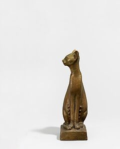 Gerhard Marcks - Tragende sitzende Katze, 55443-6, Van Ham Kunstauktionen