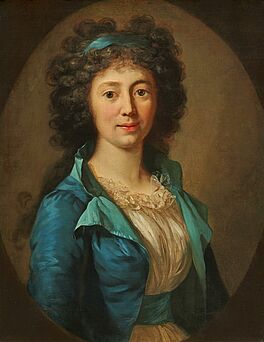 Anton Graff - Portrait der Agathe Dorothea Elisabeth Lisette von Rutenberg 1770-1832, 76231-1, Van Ham Kunstauktionen