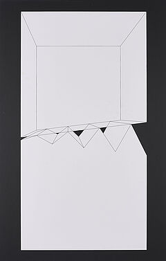 Erwin Heerich - Konvolut von 5 Kartonschnitten, 69500-81, Van Ham Kunstauktionen