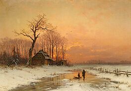 Georg Schmitz - Winterabend, 81090-29, Van Ham Kunstauktionen