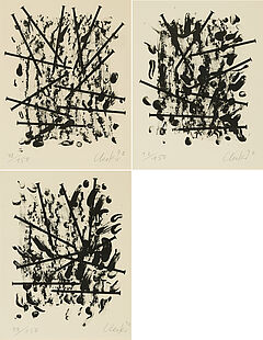 Guenther Uecker - Aus Feldarbeit - Arbeitsfelder - Uecker - Dresden, 80374-586, Van Ham Kunstauktionen