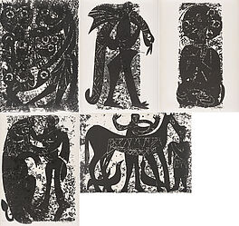 HAP Grieshaber - Die dunkle Welt der Tiere, 73150-19, Van Ham Kunstauktionen