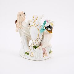 Meissen - Zwei Putti als Mars und Herkules, 81836-3, Van Ham Kunstauktionen