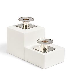 Andreas Moritz - Paar flache Leuchter, 80780-1, Van Ham Kunstauktionen