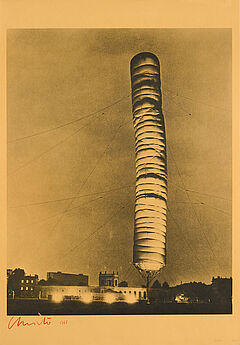 Christo - 5600 Cubicmeter Package documenta IV Kassel 1967-68, 81425-13, Van Ham Kunstauktionen