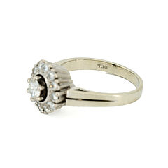 Diamond-Entourage-Ring, 82129-8, Van Ham Kunstauktionen