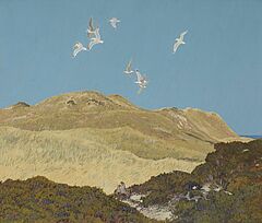 Friedrich Lissmann - Silbermoewen und Rebhuehner, 81585-2, Van Ham Kunstauktionen