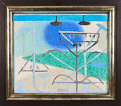 Hans Kuhn - Blaue Wolke, 76469-6, Van Ham Kunstauktionen