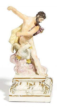 Meissen - Kleine Figur des Zeus mit Adler, 59464-12, Van Ham Kunstauktionen