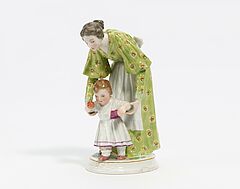 Meissen - Kleines Kind mit Mutter, 75074-33, Van Ham Kunstauktionen