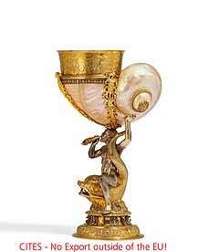 Theodor Heiden - Grosser Nautiluspokal mit Triton, 81546-1, Van Ham Kunstauktionen