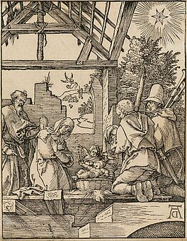Albrecht Duerer - Die Geburt Christi, 81297-8, Van Ham Kunstauktionen