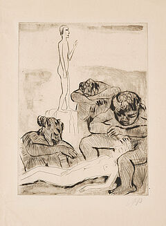 Hermann Max Pechstein - Yali VII Gewitter, 69875-32, Van Ham Kunstauktionen