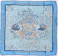 Hermes - Carre Recontre Oceane, 73963-4, Van Ham Kunstauktionen