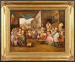 Johann Baptist Pflug - Im Wirtshaus, 81357-1, Van Ham Kunstauktionen