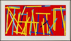 Imi Knoebel - Fishing Red I, 69499-1, Van Ham Kunstauktionen