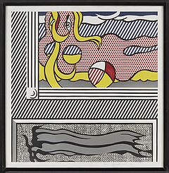 Roy Lichtenstein - Two Paintings Beach Ball, 80901-4, Van Ham Kunstauktionen