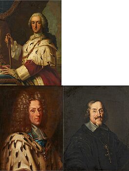 Unbekannter Kuenstler - Drei Gemaelde, 76915-5, Van Ham Kunstauktionen