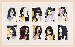 Andy Warhol - Mick Jagger Invitation Cards, 76652-5, Van Ham Kunstauktionen