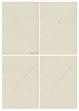 AR Penck Ralf Winkler - Der orange Punkt - Die blaue Linie, 69329-1, Van Ham Kunstauktionen