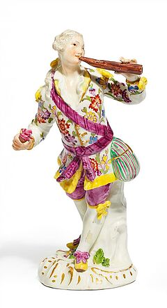 Meissen - Floetist, 58511-4, Van Ham Kunstauktionen