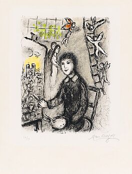 Marc Chagall - Le peintre devant le tableau, 56506-3, Van Ham Kunstauktionen