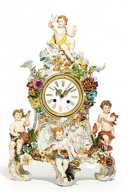 Meissen - Pendule Vier Elemente, 58999-48, Van Ham Kunstauktionen