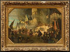 August Allebé - Die Belagerung von Namen 1692, 80071-6, Van Ham Kunstauktionen
