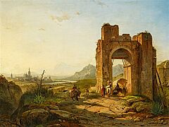 Francois Antoine Bossuet - Blick auf Sevilla, 57741-2, Van Ham Kunstauktionen