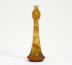 Emile Galle - Vase mit Bluetenstauden, 68007-64, Van Ham Kunstauktionen