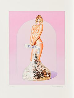 Mel Ramos - Miss Kiss, 63520-2, Van Ham Kunstauktionen