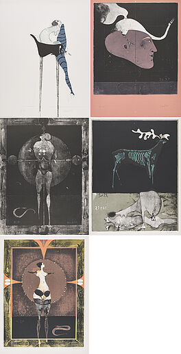 Paul Wunderlich - Mappe DB, 73288-191, Van Ham Kunstauktionen