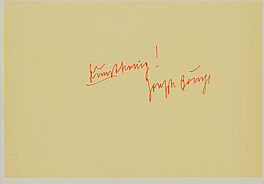 Joseph Beuys - Sich selbst, 65546-330, Van Ham Kunstauktionen