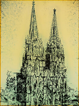 Thomas Baumgaertel - Koelner Dom, 80374-38, Van Ham Kunstauktionen