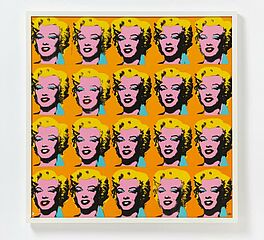 Andy Warhol - Wandbild Marilyn orange, 53829-1, Van Ham Kunstauktionen