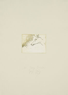 Joseph Beuys - Hirschkopf Aus Traenen, 77671-38, Van Ham Kunstauktionen