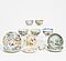 Konvolut diverse Unterteller und Koppchen mit figuerlichen Darstellungen, 64531-30, Van Ham Kunstauktionen