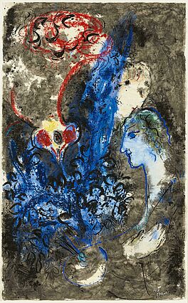 Marc Chagall - Le coq et les deux visages, 76574-24, Van Ham Kunstauktionen