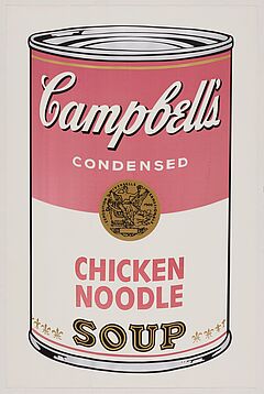 Andy Warhol - Campbells Soup I Chicken Noodle, 81021-1, Van Ham Kunstauktionen