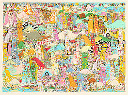 James Rizzi - When the Dinosaurs return, 81550-9, Van Ham Kunstauktionen